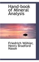 Hand-book of Mineral Analysis