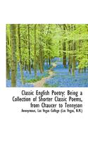 Classic English Poetry