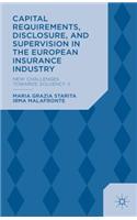 Capital Requirements, Disclosure, and Supervision in the European Insurance Industry