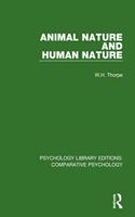 Animal Nature and Human Nature