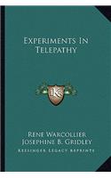 Experiments in Telepathy