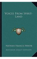 Voices from Spirit-Land