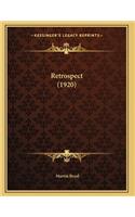 Retrospect (1920)