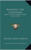Knowing The Scriptures