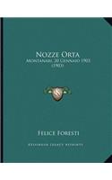 Nozze Orta