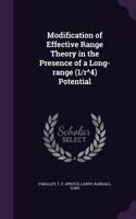 Modification of Effective Range Theory in the Presence of a Long-range (1/r^4) Potential