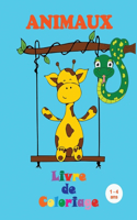 Animaux - Livre de Coloriage (1-4 ans)