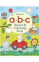 ABC Sticker and Colouring book