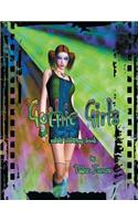 Gothic Girls Adult Coloring Book