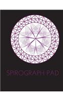 Spirograph Design Pad/Notebook/Journal