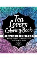 Tea Lover's Coloring Book