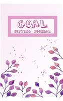 Goal Setting journal 3 Netbook Self-Exploration