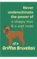 Never underestimate the power of a sloppy kiss & a wet nose of a Griffon Bruxellois: For Griffon Bruxellois Dog Fans