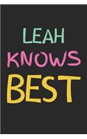 Leah Knows Best