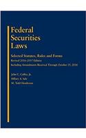 Federal Securities Laws: Selected Statutes, Rules and Forms