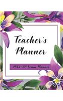 Teacher's Planner - 2019-20 Lesson Planner