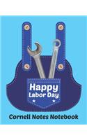 Happy Labor Day Cornell Notes Notebook