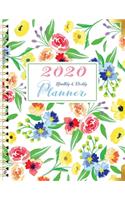 2020 Monthly and Weekly Planner