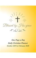One Page A Day Daily Christian Planner
