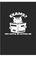 Exams? You gotta be kitten me