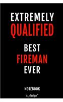 Notebook for Firemen / Fireman