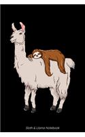 Sloth & Llama Notebook