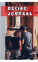 Recipe Journal: Blank Recipe Journal to Write in for Women, Food Cookbook Design, Document all Your Special Recipes and Notes for Your Favorite ... for Women, Wife,(2 Recipe)