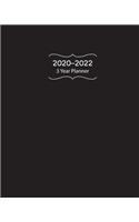 2020-2022 Three Year Planner: 36-Month Calendar - Schedule Organizer - Diary Journal Notebook - Super useful notebook where you can track any activity or use it for appointment, (1 Multi-Year Planner)
