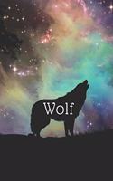 Wolf: Animal, Nature, Wolf, Notebook, Journal, Diary (110 Pages, Blank, 6 x 9)