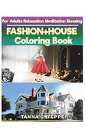 FASHION+HOUSE Coloring book for Adults Relaxation Meditation Blessing