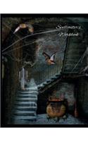Spellcaster's Workbook: Witchs' Spell Paper Composition Book. a Grimoire for New Age Magick Practitioners