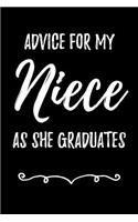 Advice for My Niece as She Graduates