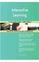 Interactive Learning A Complete Guide - 2020 Edition