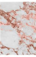 Daily Notes -White and Pink Glitter