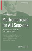 Mathematician for All Seasons