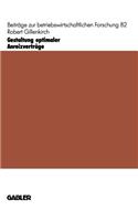 Gestaltung optimaler Anreizverträge