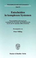 Entscheiden in Komplexen Systemen