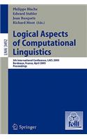 Logical Aspects of Computational Linguistics