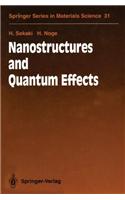 Nanostructures and Quantum Effects