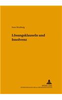 Loesungsklauseln Und Insolvenz
