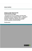 Essays Zu Den Theorien Des Gesellschaftsvertrages