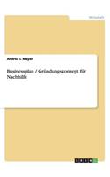 Businessplan / Gründungskonzept für Nachhilfe