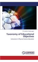 Taxonomy of Educational Objectives