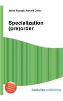 Specialization (Pre)Order: (English)