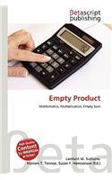 Empty Product: (English)