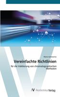 Vereinfachte Richtlinien