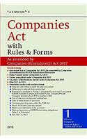 Companies Act with Rules & Forms (Set of 2 Volumes)