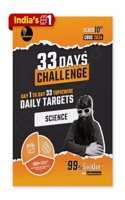 33 Days Challenge CBSE Class 10 Science for 2024 Board Exam (Includes Sample Papers) by Padhle Akshay