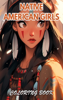 Native American Girls Coloring Book