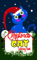 Christmas Cat Coloring Book